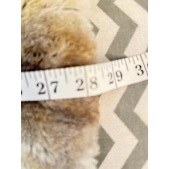 G.H. Bass & Co. Faux Fur Vest Women’s Small – Light Brown with Dark Streaks - Picture 5 of 7